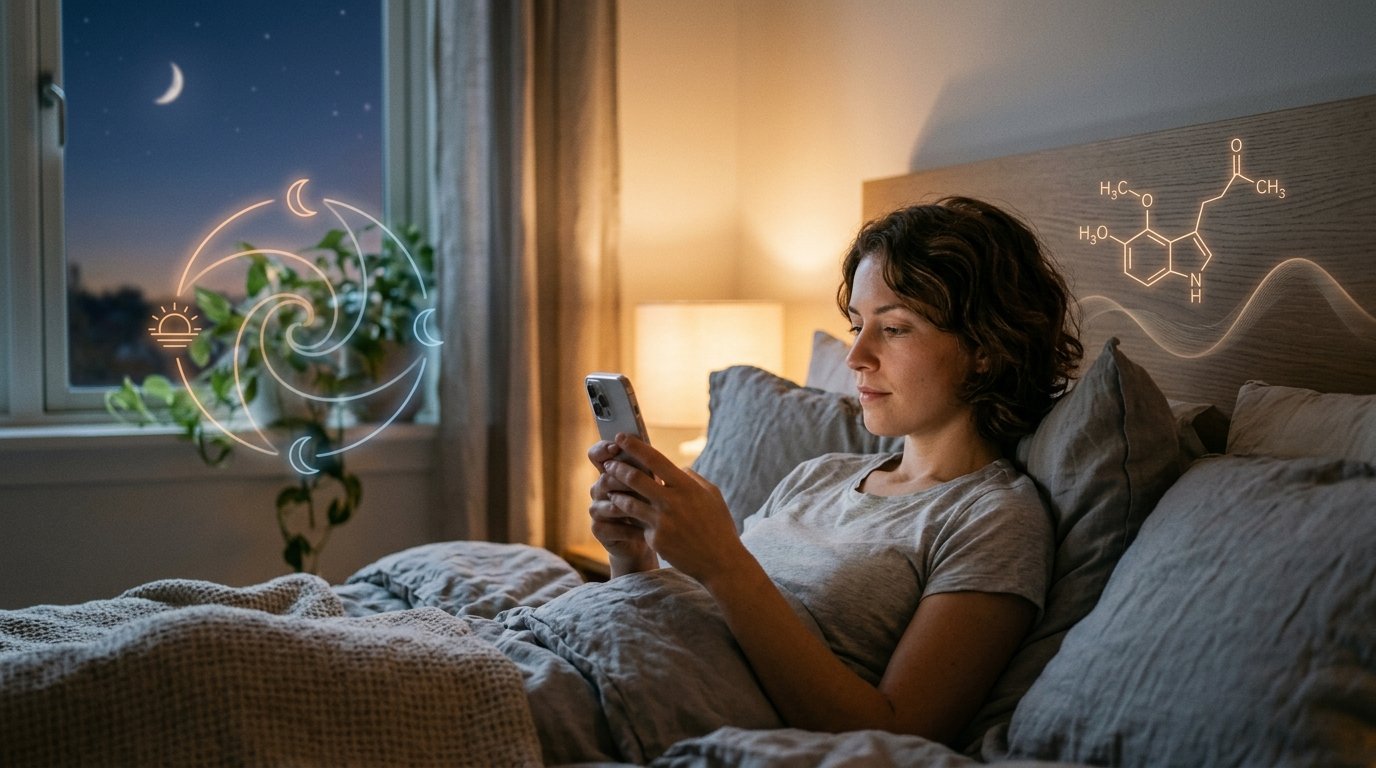 Digital Health & Screen Detox: Shielding Your Circadian Rhythm in a Tech World guide by Kartikeyan Sahani, Healthy Spin Journal