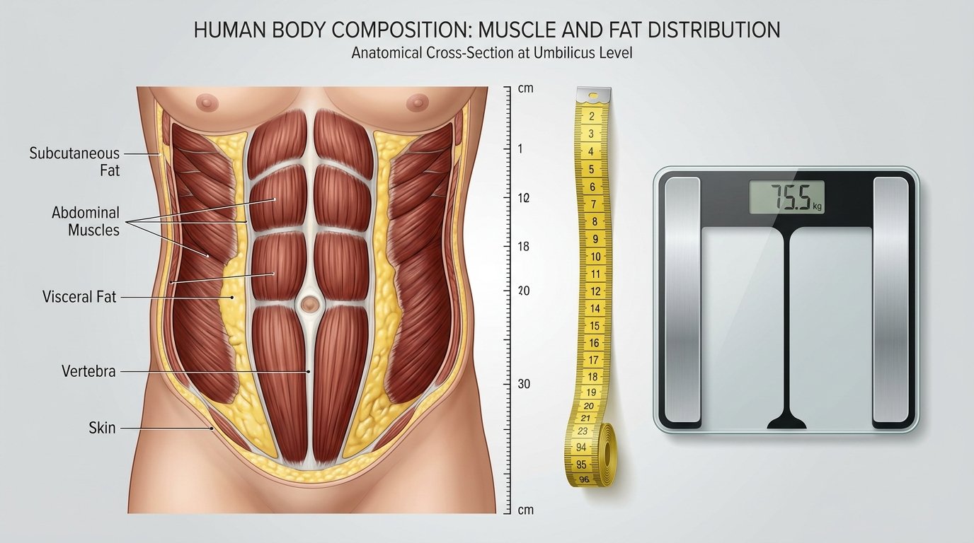 BMI Calculator & Weight Loss Tips: Understanding Body Composition Beyond Numbers guide by Kartikeyan Sahani, Healthy Spin Journal